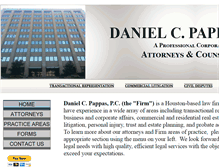 Tablet Screenshot of danielcpappaspc.com